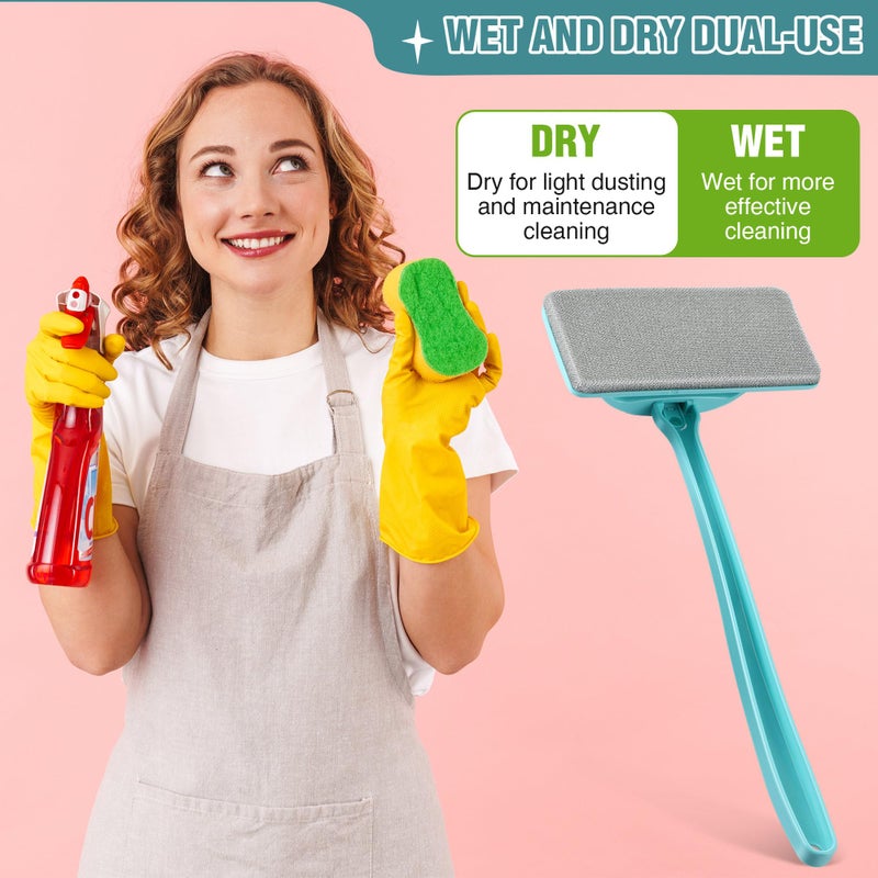 Enhon 1 Pack Mesh Screen Cleaner, Window Screen Cleaning Brush Washing Equipment, Detachable Window Cleaner Tool with Wet and Dry Dual Use - Image 5